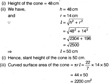 NCERT Solutions for Class 9 Maths Chapter 13 Surface Areas and Volumes a7 6a